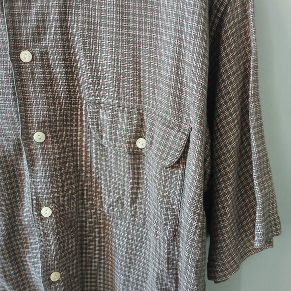 Woolrich Men's Short Sleeve Button Down Size XL 100%Cotton - Picture 6 of 13